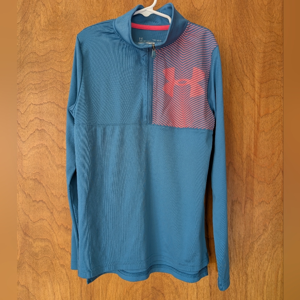 Under Armour Quarter-Zip Heatgear Pullover Loose Fit
